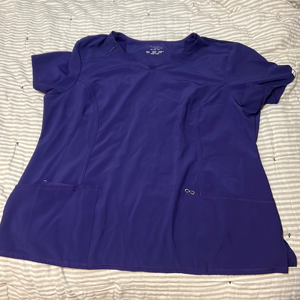 Cherokee infinity scrub top.
